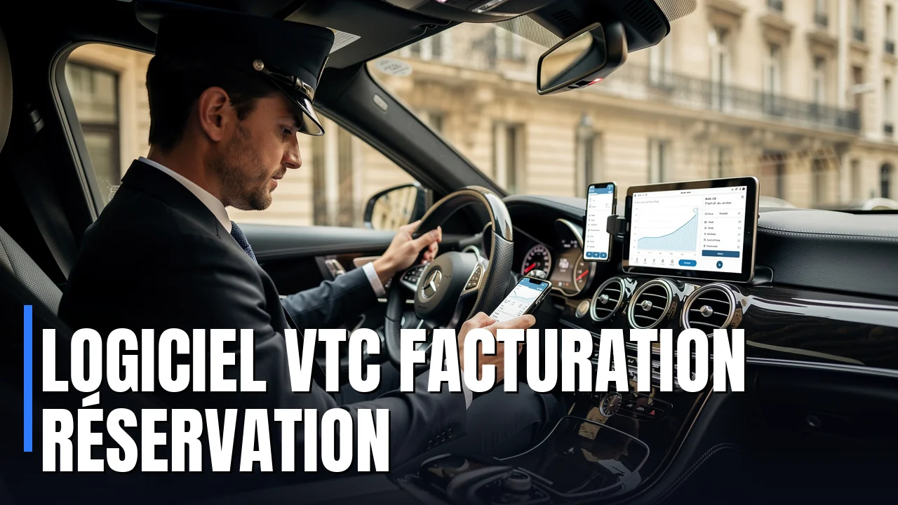 Logiciel VTC : facturation, réservation et CRM pour chauffeur VTC